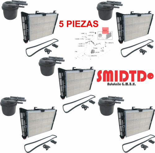 5 Kits Filtros Diesel Ford F-250 Super Duty 8c 6.7 2017-2023