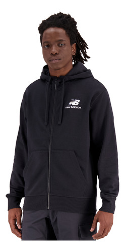 Campera New Balance De Hombre - Mj31536bk