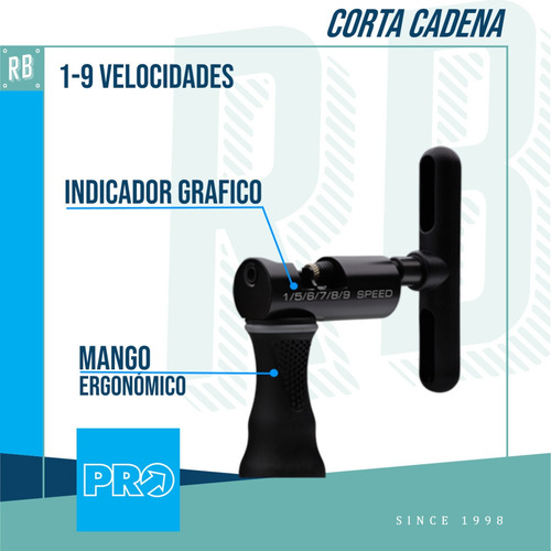 Imagen 2 de 9 de Corta Cadena Bicicleta Shimano Pro Profesional