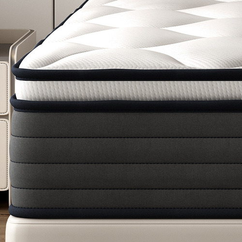 Colchón Individual Pillow Top De Espuma Somnia Vera 20cm De Altura