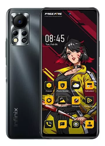 Smartphone infinix Free Fire Limited Edition 128GB Câmera Tripla