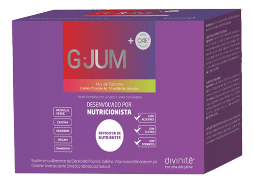 G-jum Repositor De Nutrientes Suplemento Em Pó Divinitè
