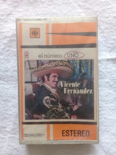 Vicente Fernández El Número Uno Casete Sellado 