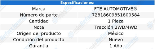 Cilindro Mtro Embrague C3500 8 Cil 7.4l 96 Al 00 Fte