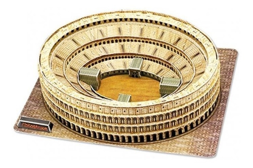Juego Didáctico De Mesa Puzzle 3d Coliseo - Encontralo