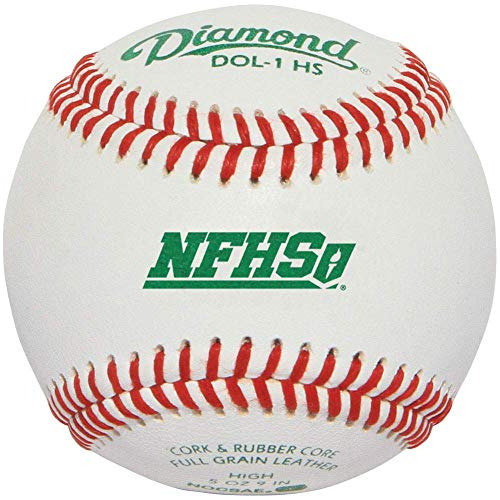 Pelotas De Béisbol Diamond Dol1 Oficiales De Liga Nfhs