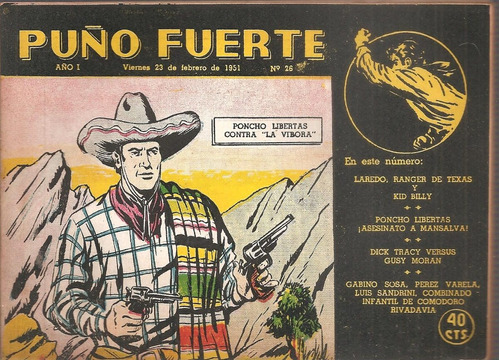 Revista Puño Fuerte Nº 26 Febrero 1951