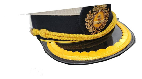 Laureles Gorra Jefe De Ejercito Argentino Adhesivos Dorado M