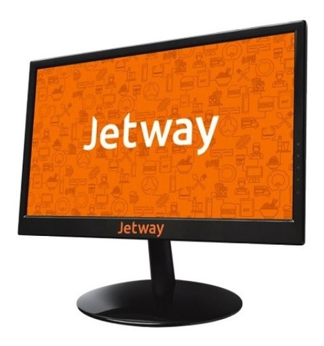 Monitor Hdmi Jetway / Tanca 15.6 Led - Jml-200, Vesa Cor Preto 110V/220V (Bivolt)