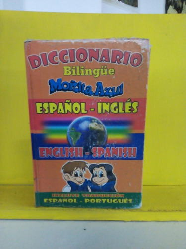 Diccionario Bilingüe. Español-ingles. Moñita Azul