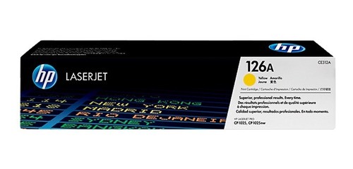 Toner Hp Ce312a (126a) L.j. Cp1025 Yellow 1000pg