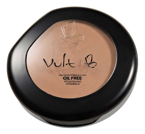 Pó Compacto Facial Matte Tradicional Cor 05 Vult Make Up 9g