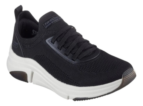Zapatillas Skechers Bobs Sparrow Flex Para Mujer 117580blk Negro Lisa 5.5 Us