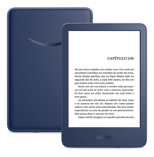 E-Reader Amazon B09SWTG9GF 12GB azul com tela de 15.2 cm 300ppp