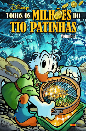 Todos os Milhões do Tio Patinhas - Volume 1: Capa Dura, de Vitaliano, Fausto. Editora Panini Brasil LTDA, capa dura em português, 2020