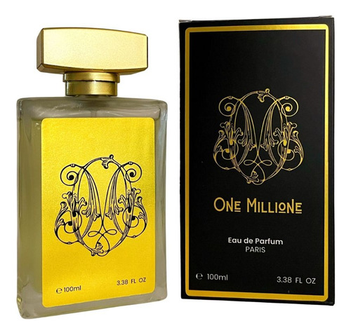 Kit Perfume Masculino One Millione + Polo Black + 2/2 Vip Black