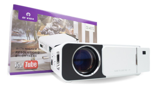Oi-4012-hd Multimedia Projector-led Source Cor Branco