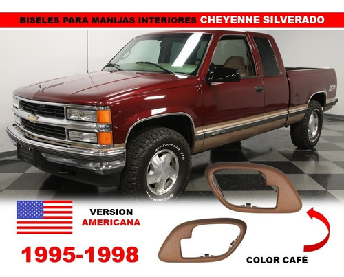 Biseles P/manijas Interiores Cheyenne Silverado Cafe 95-98