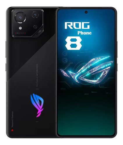 Asus Rog Phone 8 Smartphone 16gb Ram 256gb Snapdragon 8 Gen 3 Teléfono 5g Dual Sim Celular Con Gatillos 5500mah Batería Carga Inalambrica Nfc Ip68