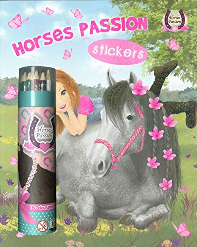 Horses Passion Sticker Lapiceros