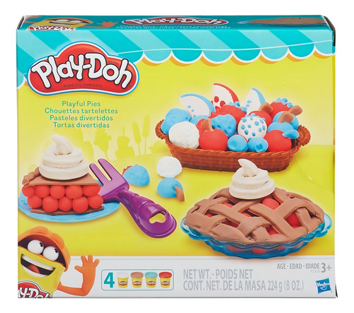 Set De Masa Moldeable Play-doh Pasteles Divertidos + 3 Años