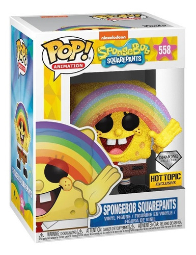 Funko Pop Bob Esponja Spongebob Squarepants Diamond Exc.