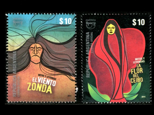 2014 Mitos Y Leyendas- Argentina Mnh