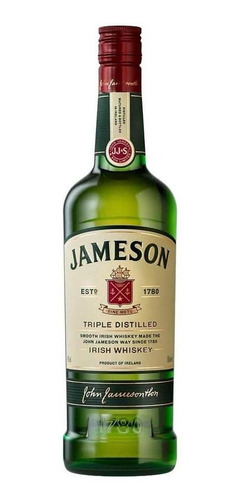 Whisky Irlandés Jameson Triple Destilado 700ml Local 