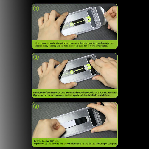 Película Vidro Privacidade 3d Com Aplicador P/ iPhone Todos