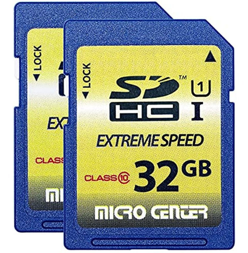 Micro Center - Tarjeta De Memoria Flash Sdhc De 32 Gb De Cla