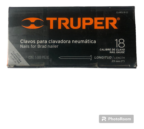 *outlet* Clavos 25mm Para Clavadora Neumatica.truper Clneu-2