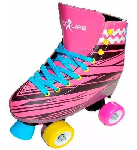 Imagen 2 de 4 de Patin Artistico Ez Life Patines Soy Luna Bota Rígida