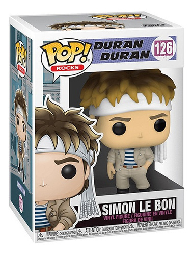 Funko Pop! Rocks Duran Duran Simon Le Bon #126