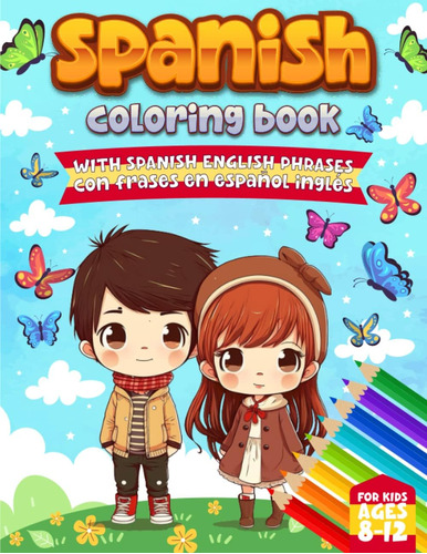 Libro: Libro De Colorear En Español Para Niños De 8 A 12 Año