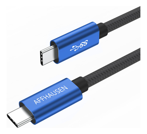 Affhausen Cable Activo Usb-c 3.1 Gen 2, 6 Pies Y 6 Pulgadas.