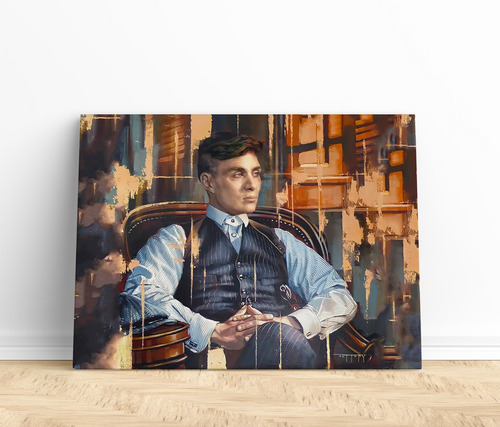 Cuadro Tomy Shelby Peaky Blinders Decorativo Enmarcado Pieza