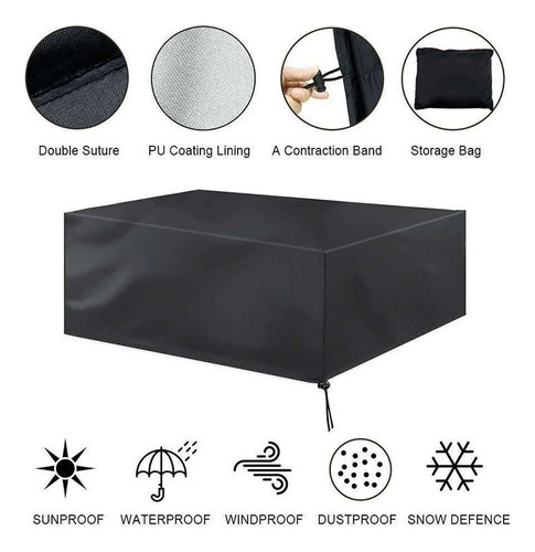 Funda De Mesa De Billar De Resistente Polvo Y Agua 8 Pies