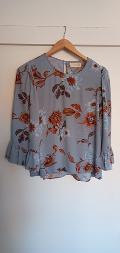 Blusa Estampada Parisien Talle S/m Nueva