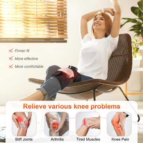 Masajeador De Rodilla Inalámbrico Con Calefacción Yuanbo Fsa
