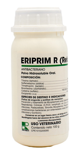 Eriprim R.  100 Gr. Uso Veterinario 