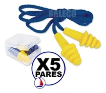 Comprar Tapones Auditivos \u002F Tapa Oídos Reusable Con Cordón Y Estuche