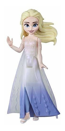 Disney Frozen Queen Elsa Muñeca Pequeña Con Capa Extraibl