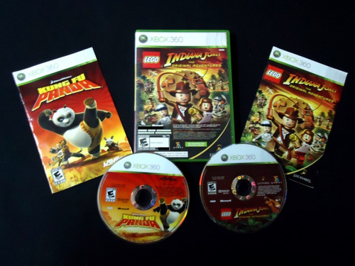 ¡¡¡ Lego Indiana Jones - Kung Fu Panda Para Xbox 360 !!!