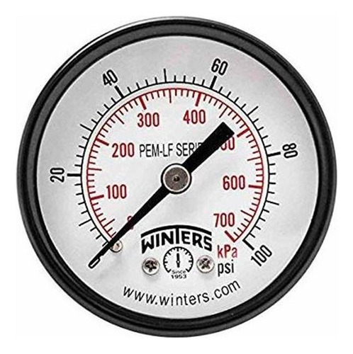 Winters Pem1407lf Pem-serie Lf (sin Plomo) 2 0/100 Psi / Kp