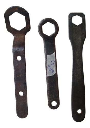 Llave Cerrada 14 Mm- 17 Mm- 22 Mm Espesor 2 Mm (Usado)