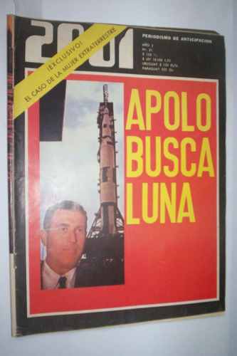 Revista 2001 Nº 21 Oesterheld Napoo Antartes Ovnis Apolo
