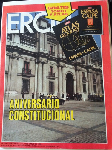 Revista Ercilla Número 2641 Marzo 1986