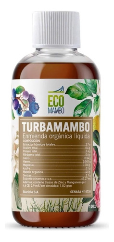 Ecomambo Turbamambo Enmienda Organica 100ml