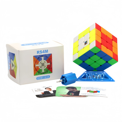 Moyu Rs4m Cubo Mágico 4x4x4 Magnético Profesional Juguetes