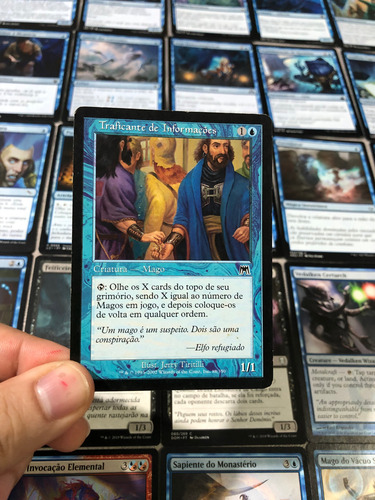 Deck Magos Dimir Controle Destruição Magic The Gathering L75 L75 Inglês E Português (Usado)
